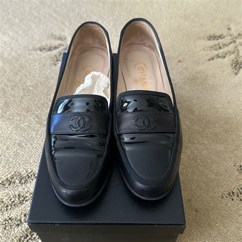 chanel moccasin loafers price.